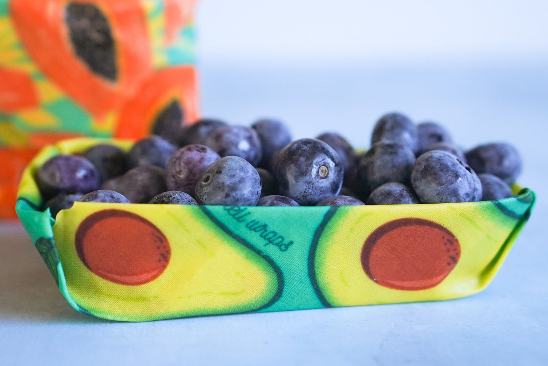 Beeswax Wrap Bulk Roll - Avocado Print - Knife Shift