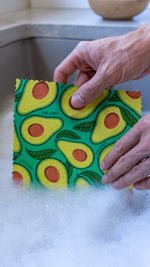 Beeswax Wrap Bulk Roll - Avocado Print - Knife Shift