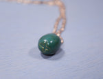 Dark Olive Necklace - Knife Shift