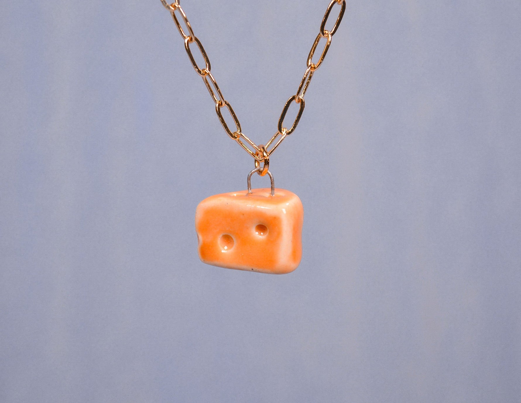 Cheddar Cheese Necklace - Knife Shift