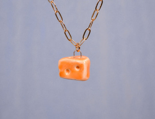 Cheddar Cheese Necklace - Knife Shift