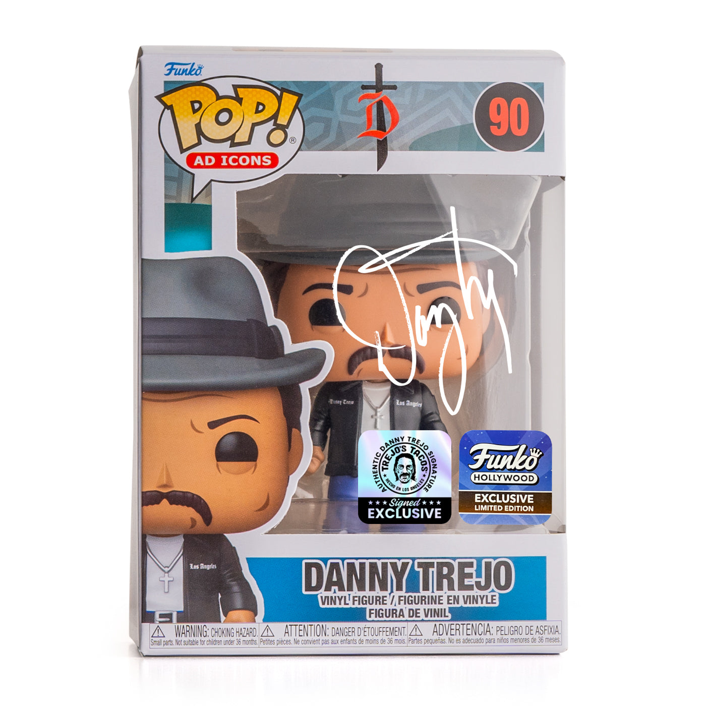 Signed Funko "Hollywood Danny Trejo" Pop! Super Limited Edition - Knife Shift