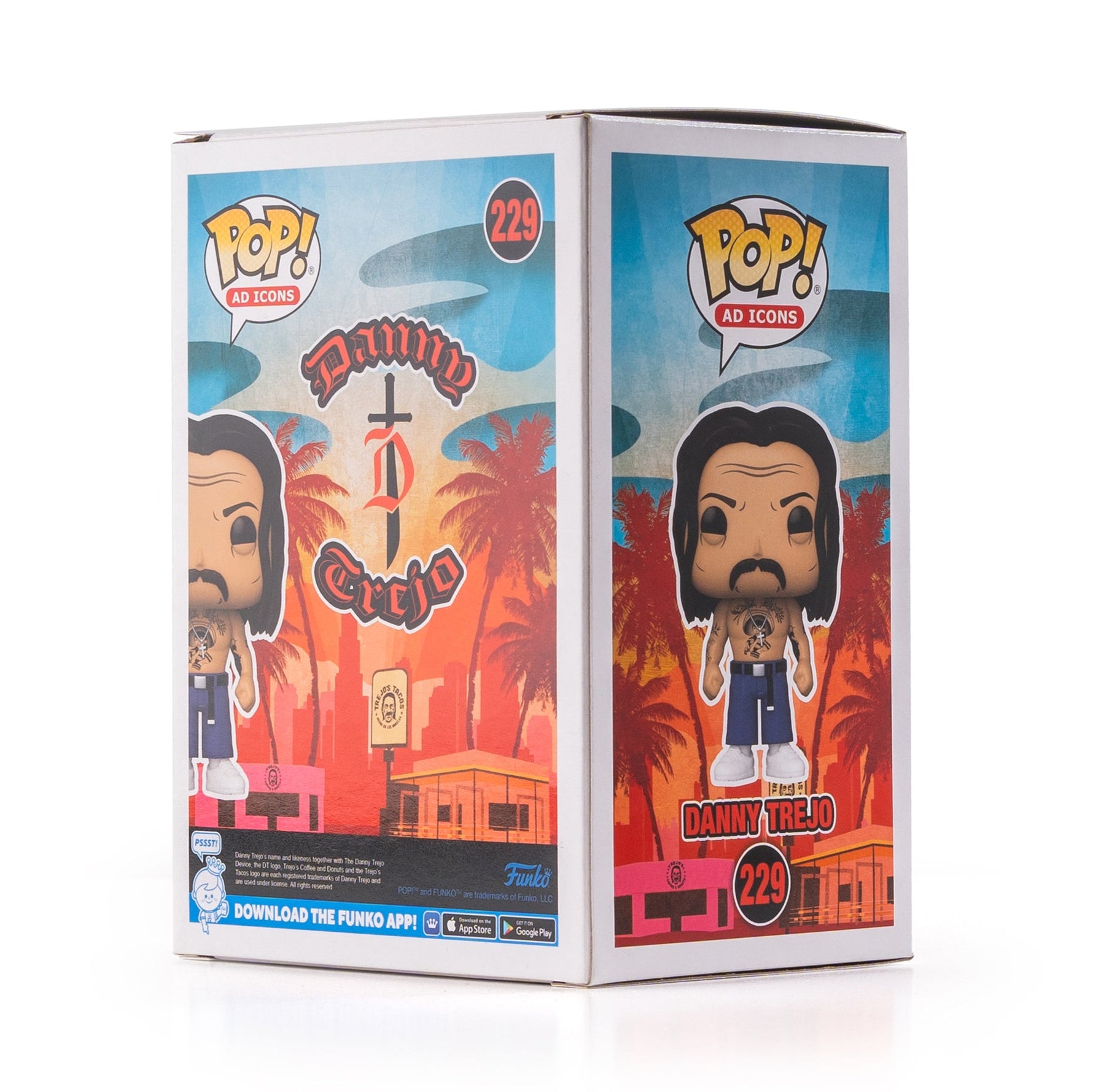 Signed Danny Trejo Funko Pop! - Knife Shift