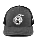 Snap Back Hat - CHARCOAL/BLACK - Knife Shift