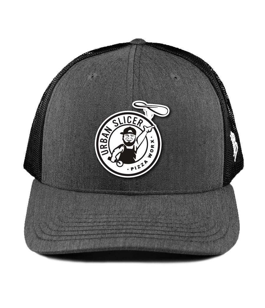 Snap Back Hat - CHARCOAL/BLACK - Knife Shift