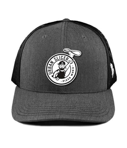 Snap Back Hat - CHARCOAL/BLACK - Knife Shift