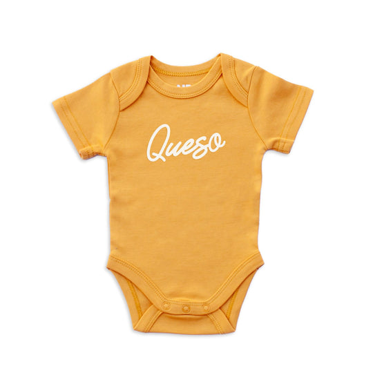 Queso Cursive Onesie - Knife Shift