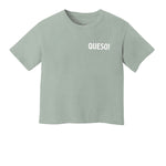Queso! Washed Crop Tee - Knife Shift