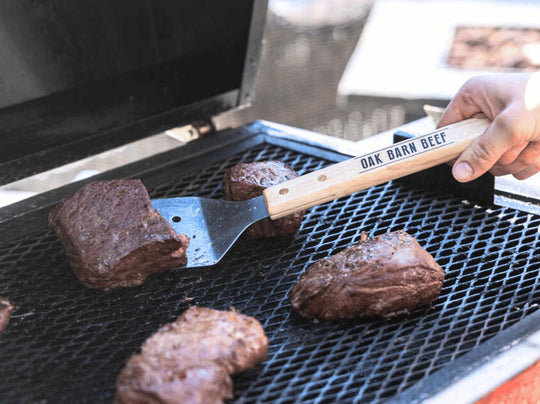 Grilling Set - Oak Barn Beef - Knife Shift
