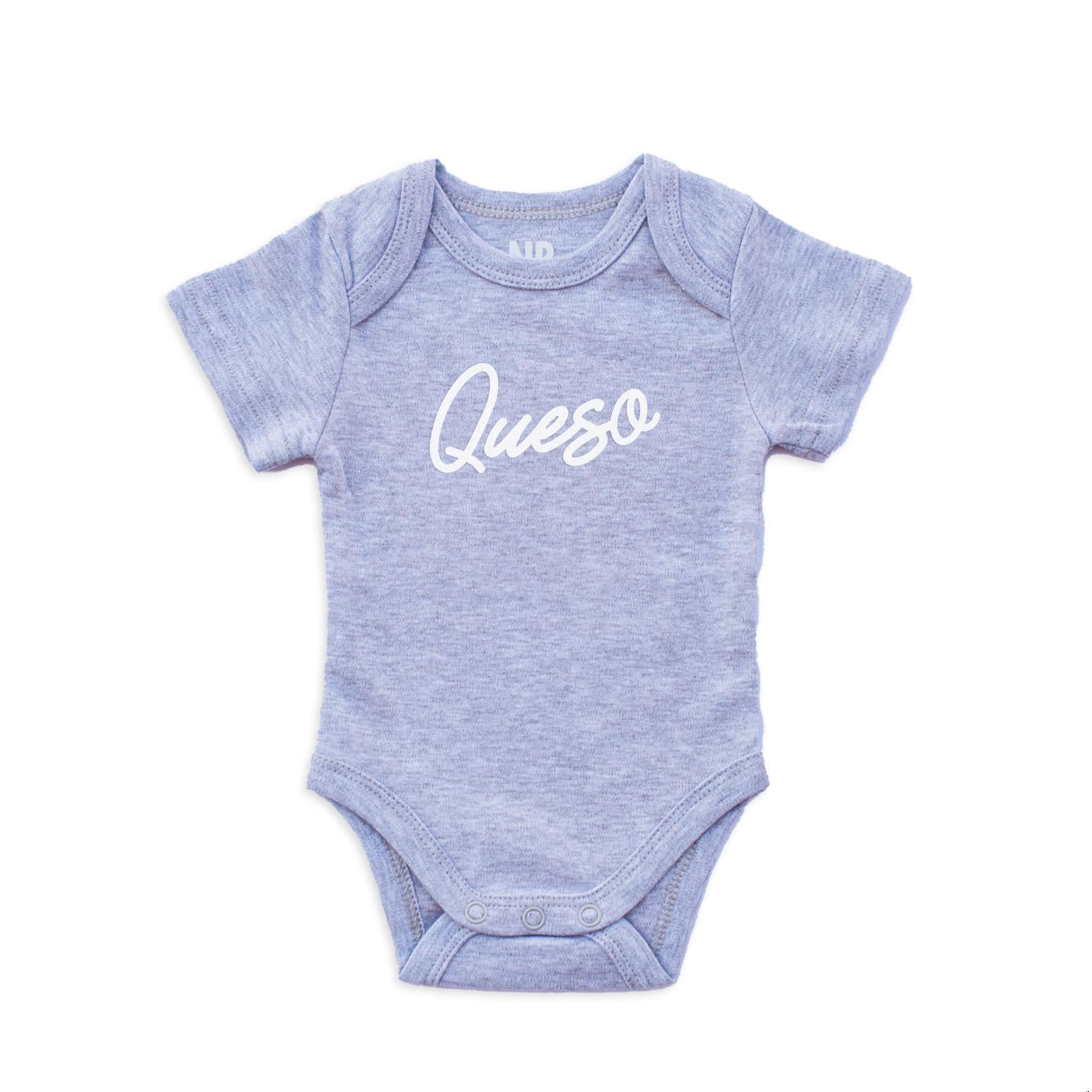 Queso Cursive Onesie - Knife Shift