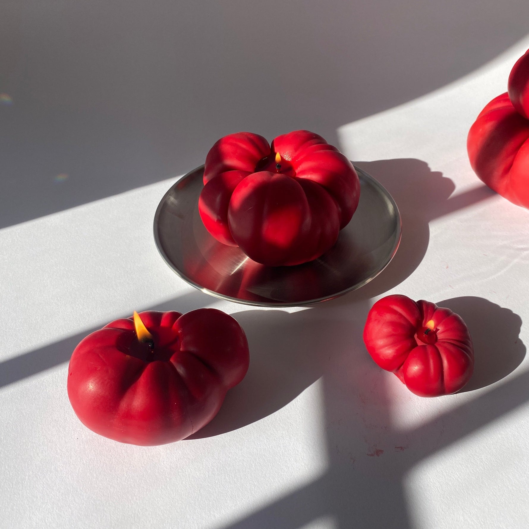 Heirloom Tomato Candles - 3 Pack - Knife Shift