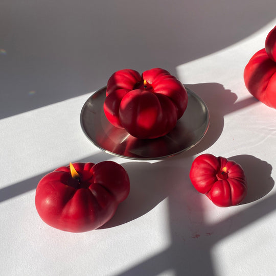 Heirloom Tomato Candles - 3 Pack - Knife Shift