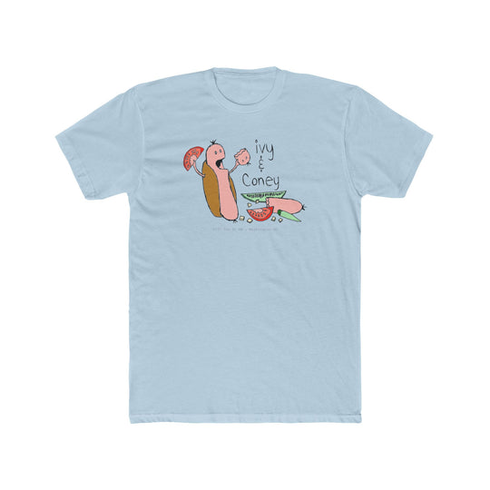 Ivy & Coney Merch - Hot Dog Murder Tee - Knife Shift