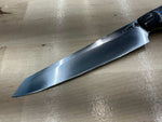Steaksuki Knife - Blue Box Elder Burl - CPM154