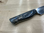 Steaksuki Knife - Blue Box Elder Burl - CPM154