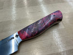 Steaksuki Knife - Pink Box Elder Burl - CPM154