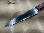 Steaksuki Knife - Pink Box Elder Burl - CPM154