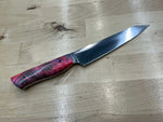 Steaksuki Knife - Pink Box Elder Burl - CPM154