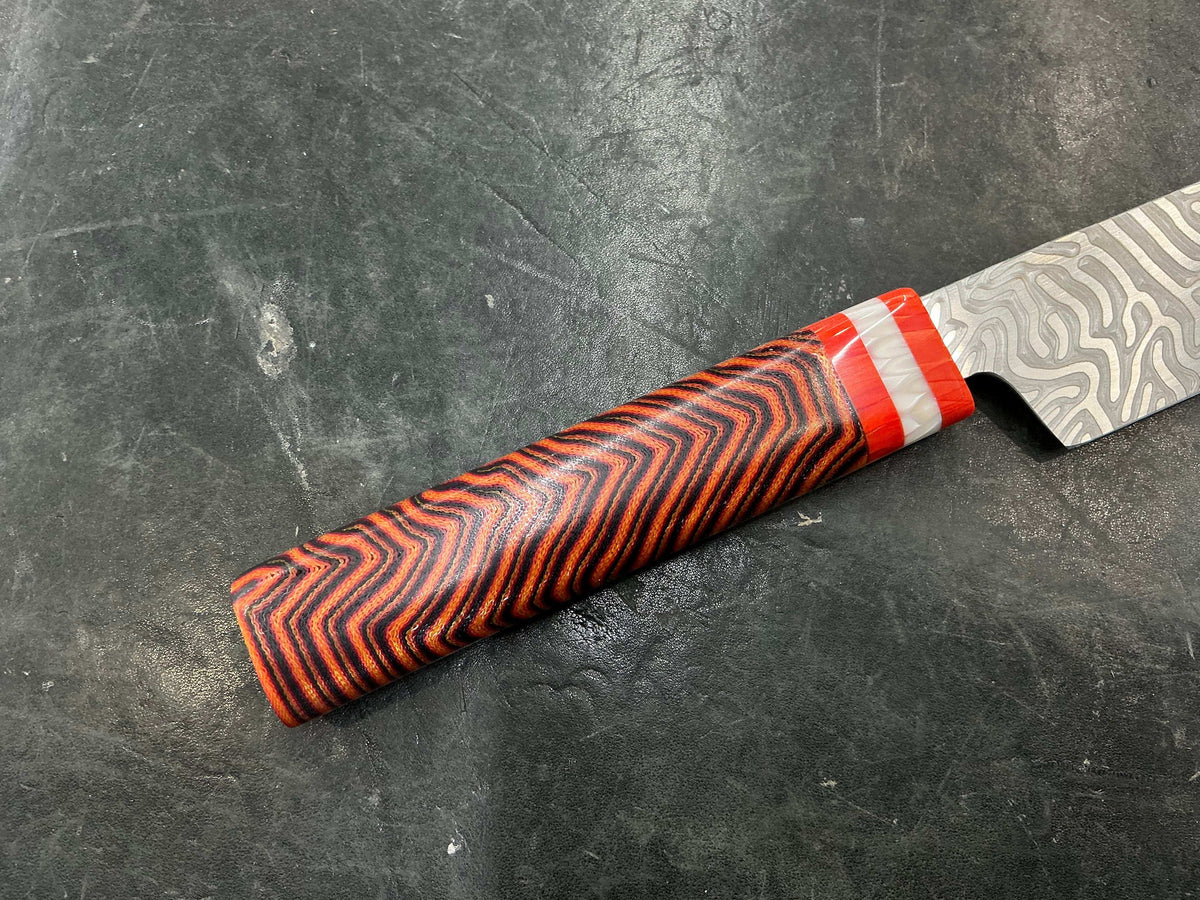 Brain Coral Slicer in CPM MagnaCut - Juma & Micarta Handle 8 3/4”” (220mm) - Knife Shift