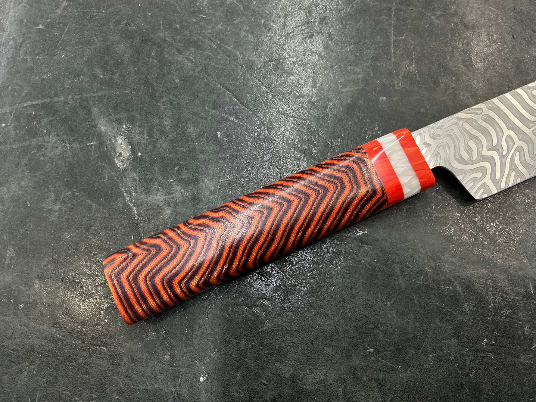 Brain Coral Slicer in CPM MagnaCut - Juma & Micarta Handle 8 3/4”” (220mm) - Knife Shift