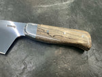 V - Series Petty Knife in CPM154 - 304 SS Bolster & Texas Spalted Pecan - Knife Shift