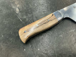 V - Series Petty Knife in CPM154 - 304 SS Bolster & Texas Spalted Pecan - Knife Shift