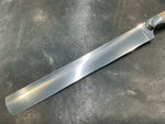 V - Series Deli Slicer in CPM154 - 304 SS Bolster & Texas Spalted Pecan Handle