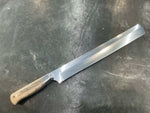 V - Series Deli Slicer in CPM154 - 304 SS Bolster & Texas Spalted Pecan Handle