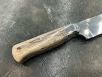 V - Series Deli Slicer in CPM154 - 304 SS Bolster & Texas Spalted Pecan Handle