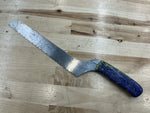 Alphabet Soup Bread Knife - CPM154 - Box Elder Burl