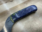 Alphabet Soup Bread Knife - CPM154 - Box Elder Burl