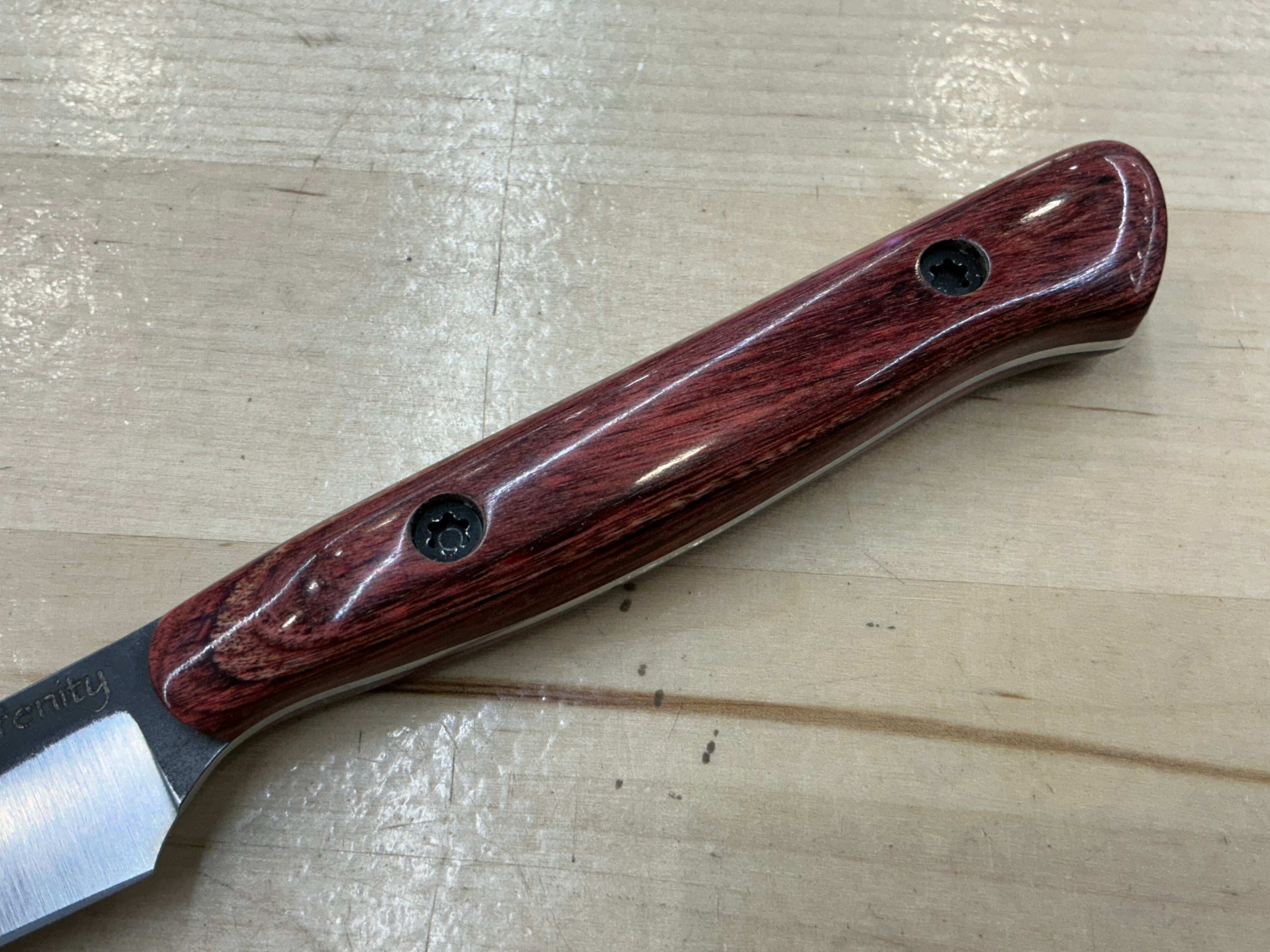 Serenity Knives Houston Rosewood Paring Knife