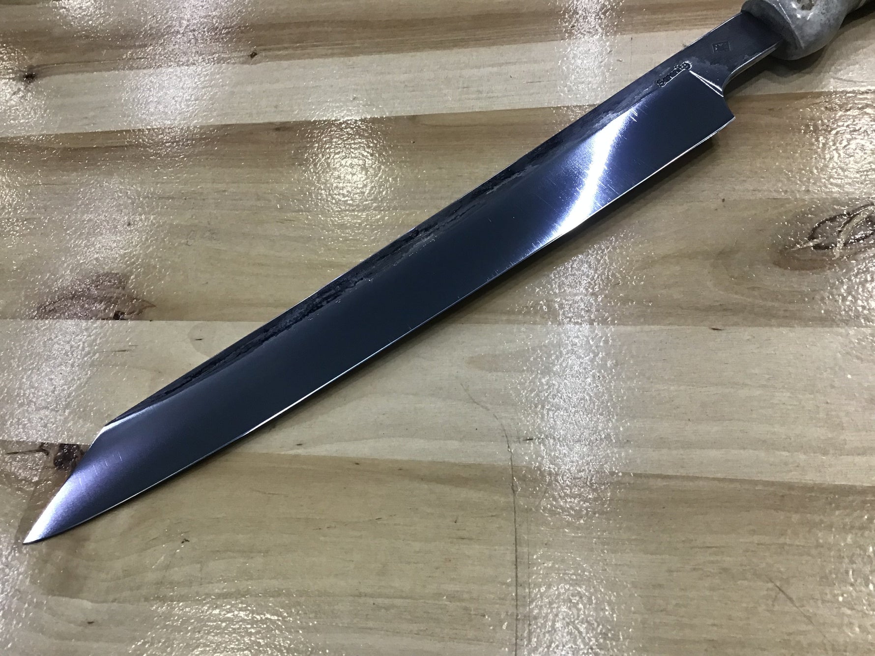 Sujihiki Slicer in CPM154, Anlter, G-10 & Snakewood Handle 11 1/4” (285mm) - Knife Shift