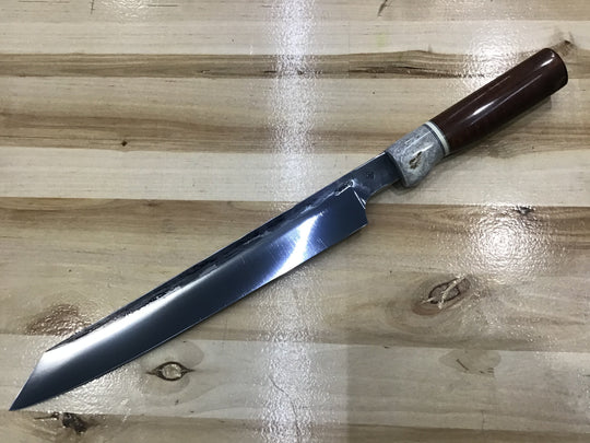 Sujihiki Slicer in CPM154, Anlter, G-10 & Snakewood Handle 11 1/4” (285mm) - Knife Shift