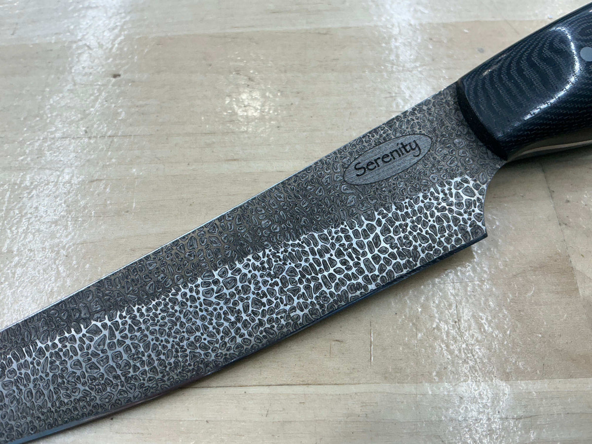 Short Boning Knife - Z-FiNite - Suretouch Burl Handle - Knife Shift