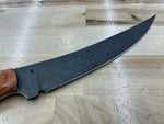 Thick Boning Knife - CPM 154 - Red Spalted Pecan Handle - Knife Shift