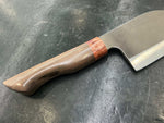 Mini Bunka - CPM MagnaCut - Desert Walnut & Box Elder Burl Handle - Knife Shift