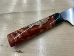 Linear Shiny Wa Handle Gyuto - CPM154 - Hybrid Handle - Knife Shift