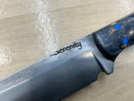 OG Lady’s Paring Knife - CPM154 - Blue Redwood Burl Wood Handle - Knife Shift