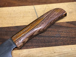 Damascus Petty Knife in White 