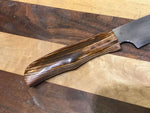 Damascus Petty Knife in White 