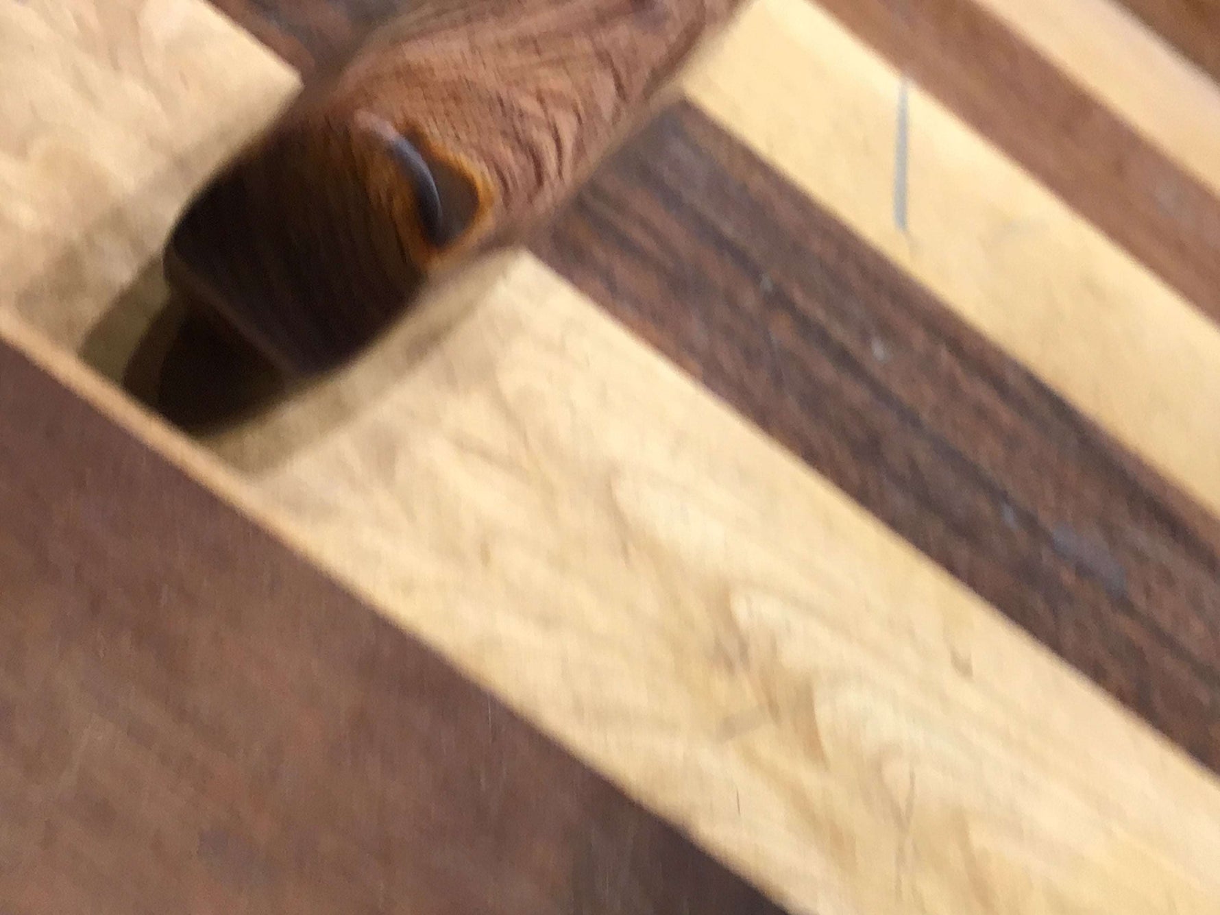 Damascus Petty Knife in White 