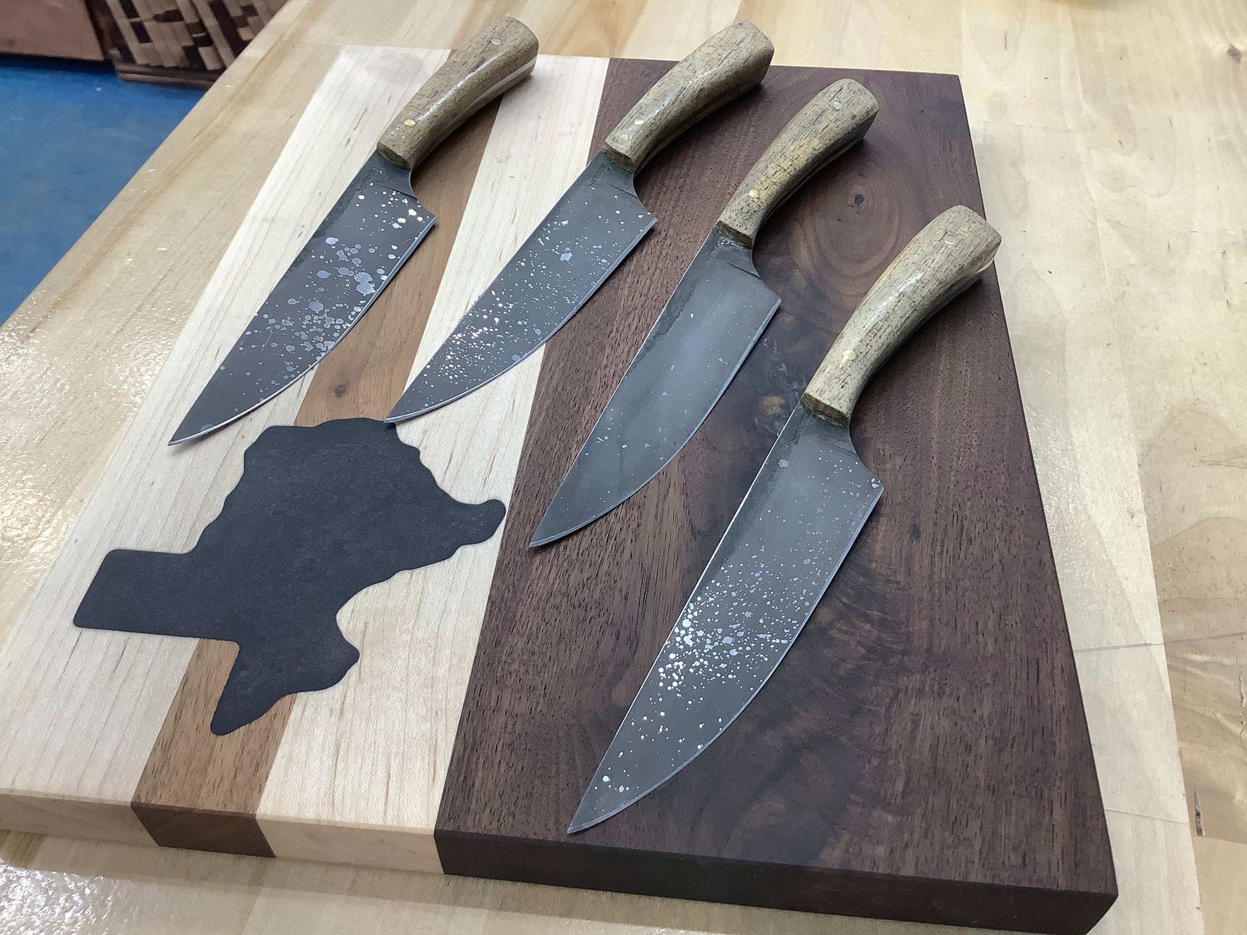 Spalted Pecan Steak Knife Set