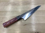 Kiritsuke Chef Knife in CPM MagnaCut with Box Elder Ferrule & Handle - Knife Shift