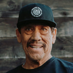 Black Flat Brim Hat - Knife Shift