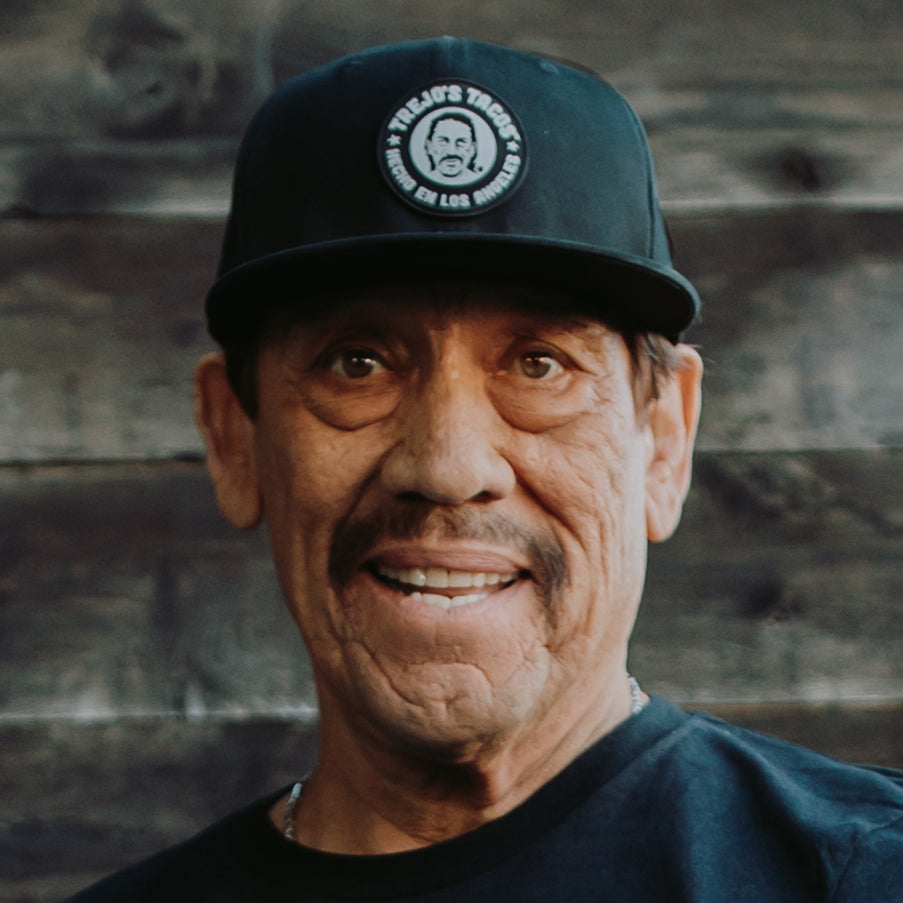 Black Flat Brim Hat - Knife Shift