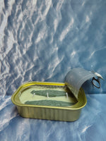 Tinned Fish Candle - Green Tea & Lemongrass - Knife Shift