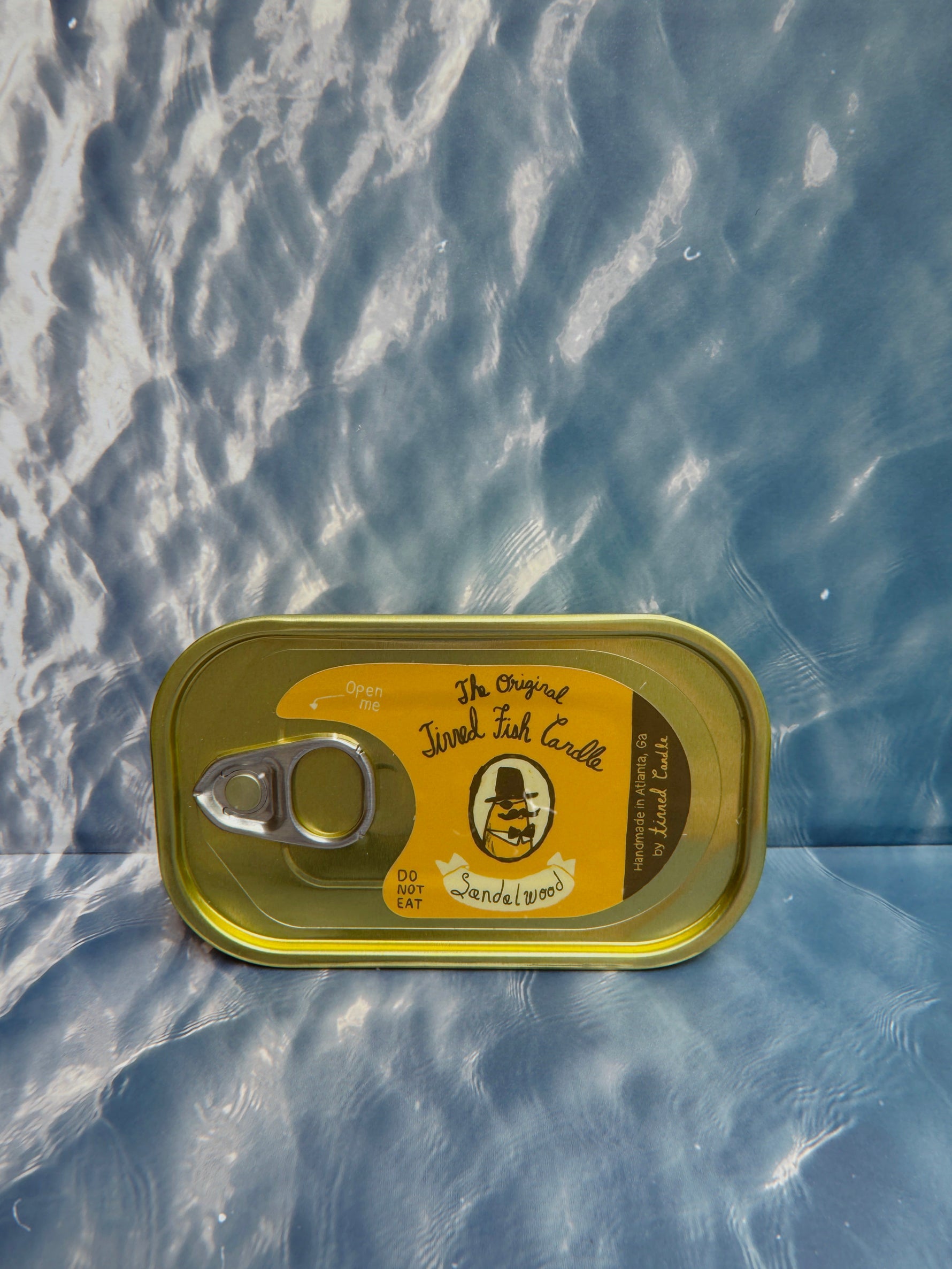 Tinned Fish Candle - Sandalwood - Knife Shift