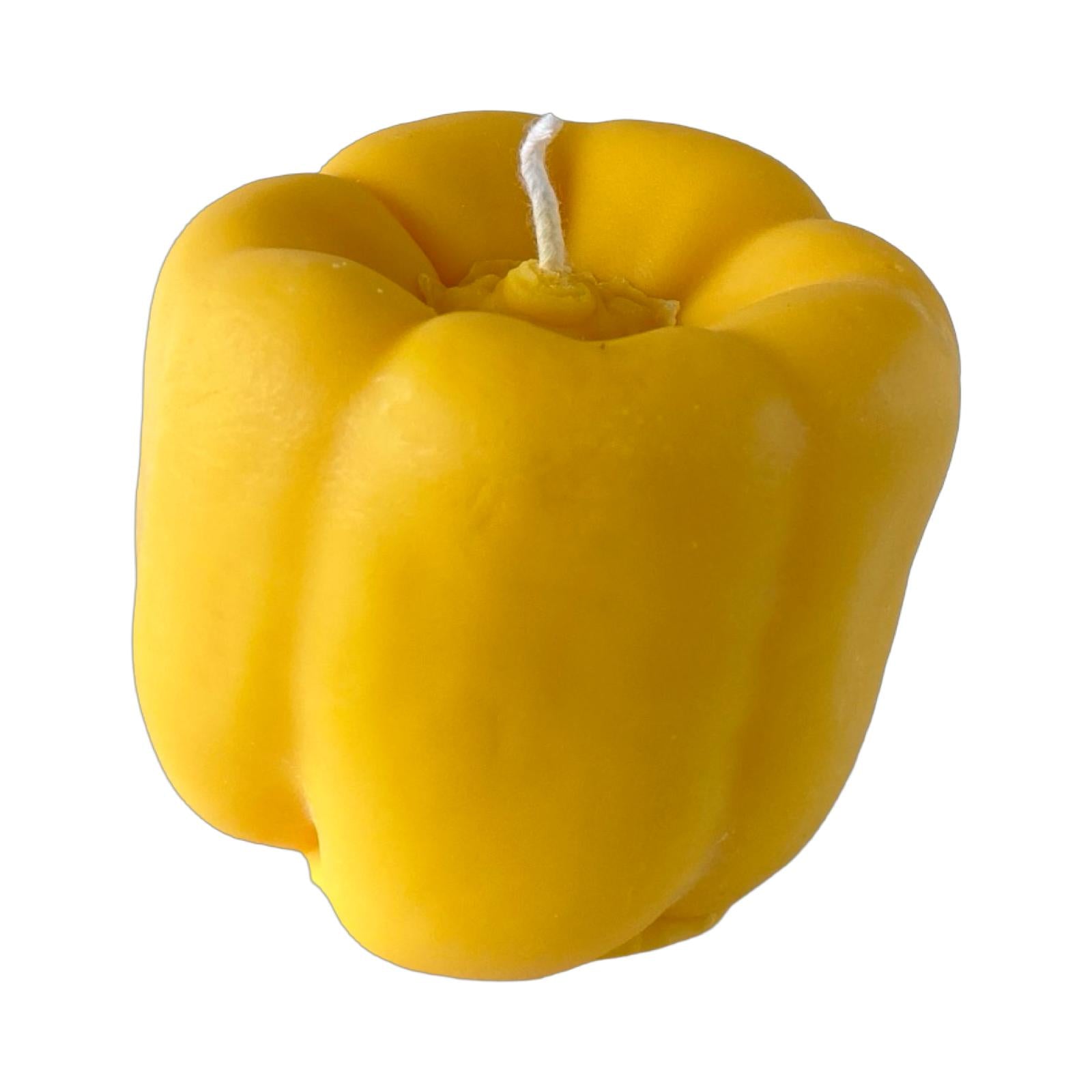 Bell Pepper Candle - Yellow - Knife Shift