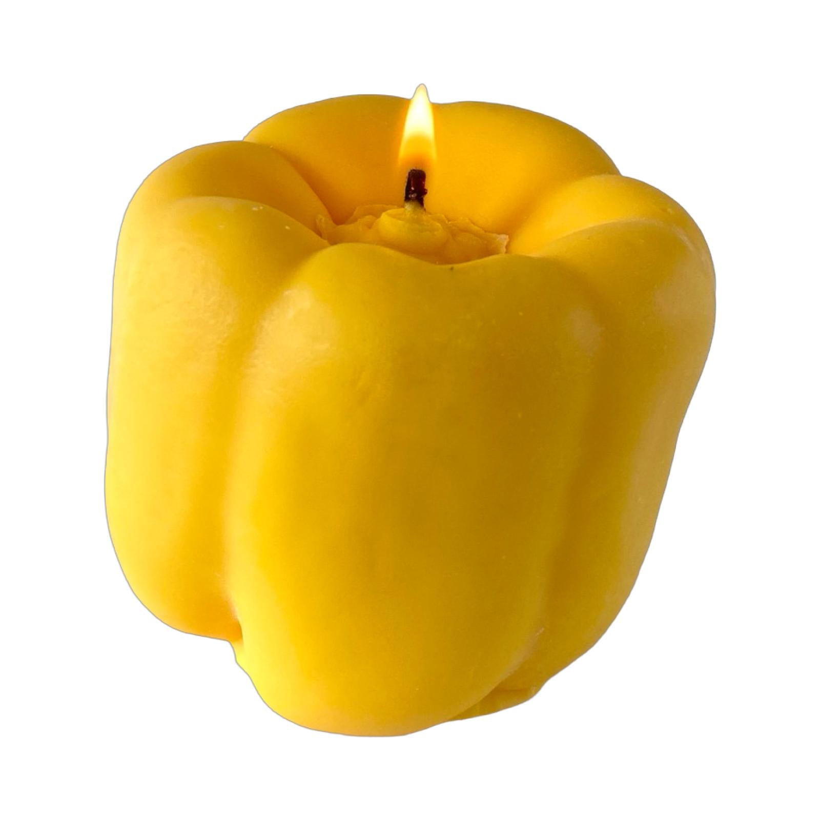 Bell Pepper Candle - Yellow - Knife Shift